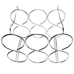 4 Habitat.Com - Cava cromada para 6 botellas