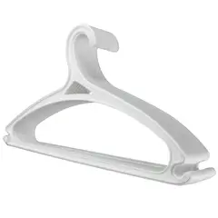 4 Habitat.Com - Gancho plástico normal 10 pzas