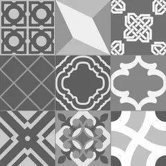 Mohawk - Piso Velvet Gris 60X60CM 1.8