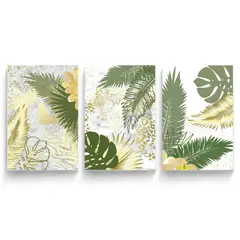 Dcanvas - Cuadro canvas plantas en verde