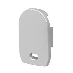 Tecno Lite Aplica - Pack de 2 Tapas Fin para Perfil 1930 Closet