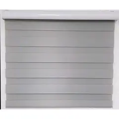 Just Home Collection - Persiana Enrollable Dúo Gris 200 x 250 cm