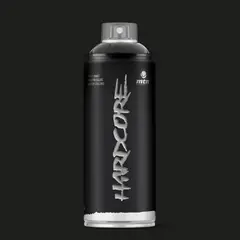 Mtn - Spray Montan Hardcore Negro Satinado 400ml