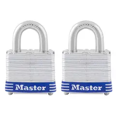 Masterlock - Candado acero lam 2pk 40 mm ml