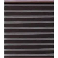 Deco Persiana - Persiana Enrollable Dúo Premium Chocolate 150 x 250 cm