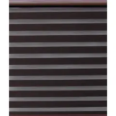 Deco Persiana - Persiana Enrollable Dúo Premium Chocolate 180 x 250 cm