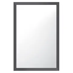 Live Deco - Espejo Decorativo Rectangular M039 de 39 x 59 cm Negro