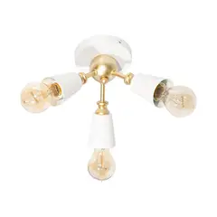 General Lighting - Lámpara de Techo Vintage 3 Luces E27