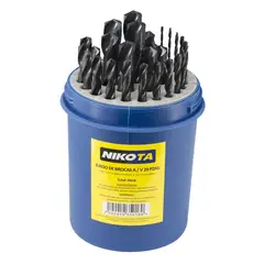 Nikota - Juego de Brocas Alta Velocidad para Metal 29 Piezas