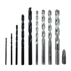 Triumph - Juego de Brocas Mixto Diferentes Medidas de Broca para Metal y Concreto