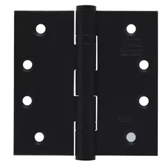 Philips - Bisagra de hierro arquitectonicas con baleros 4 x 4 cm negra