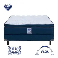 Spring Air - Juego colchón y box matrimonial Altena