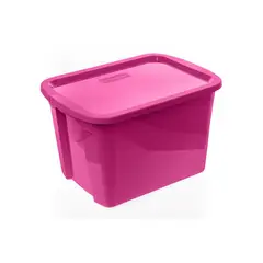 Prodeplast - Caja plástica Eco Line 73 litros fucsia