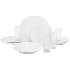 Bormioli Rocco - Juego de vajilla Parma 16 piezas