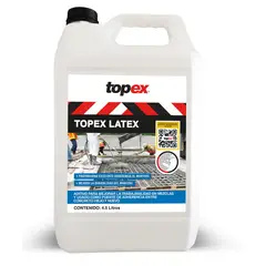 Topex - Aditivo Adherente entre Concreto Viejo y Nuevo Latex - 4.5 litros