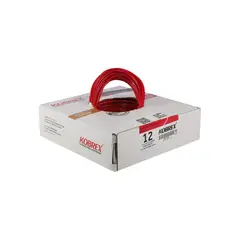 Kobrex - Cable thhw-ls rojo #12 100m