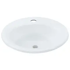 Corona - Lavabo de sobreponer para monomando Blanco
