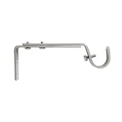 Kenney - Soportes Ajustables Niquel Satinado 1" Par