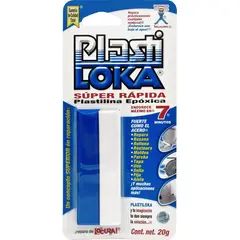 Kola Loka - Plastiloka Super Rápida Azul 20 gr