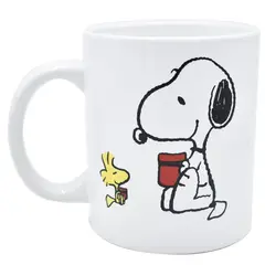 FKI - Taza de cerámica Snoopy caja regalo 480 ml