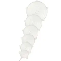 Top Choice - Juego de 6 tapas de silicón