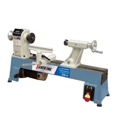 Silverline - Torno de Banco para Madera de Velocidad Variable 3/4 HP 110V