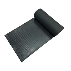 Just Home Collection - Tapete Decorativo Hule Negro 60 x 100 cm