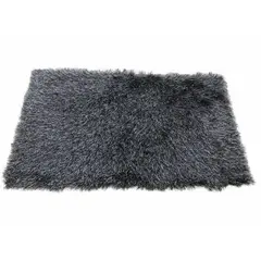 Casa Bonita - Tapete Decorativo Ottawa Negro 60 x 110 cm