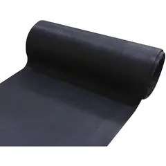 Just Home Collection - Tapete Decorativo Rayas Negro 60 x 100 cm