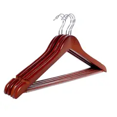 Better Space - Gancho madera nogal 5 pzas