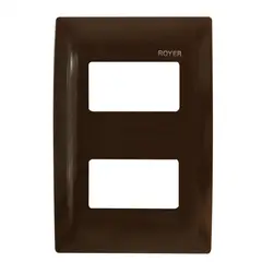 Royer - Placa 3 Mod Cristal Chocolate