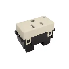 Royer - Receptáculo H Senc 2P+T15A Neg