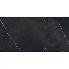 Tendenzza - Piso Porcelanato Tipo Marmol Para Interior Milan Nero 60X120 Brillante 1.44 Rectificado
