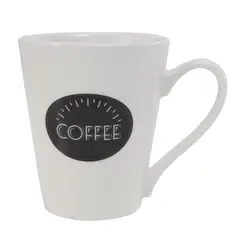 Crown Baccara - Taza de porcelana Borjatime 310 ml