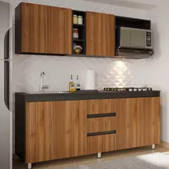 Maderkit - Cocina integral Arkala 1.8 metros Wengue Gales