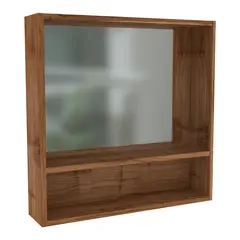 Maderkit - Botiquín de Baño con Espejo Kyle 60x60.2 cm