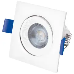 Aksi - Luminario Cuadrado 3W, Luz Blanca, Empotrable