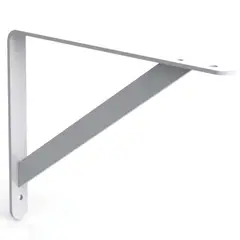 Brico - Ménsula Recta 25 x 31 cm blanco