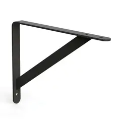 Brico - Ménsula Recta 21 x 25 cm negro
