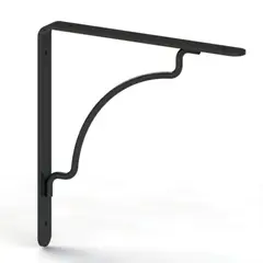 Brico - Ménsula Arco 24 x 24 cm negro