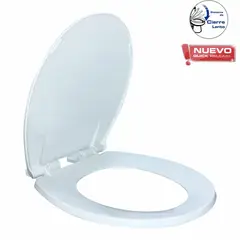 Sensi Dacqua Basic - Asiento Baño Redondo Cerrado Slow Quickrelease