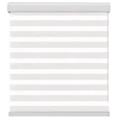 Home Collection - Persiana enrollable twin dimout blanco 2.40mx1.50m