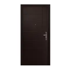 XE - Puerta Seguridad Dublín Chocolate Izquierda 95 x 215 cm