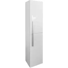 Sensi Dacqua Design - Mueble de Baño Torre Onix 30 cm Acabado en Brillo Blanco