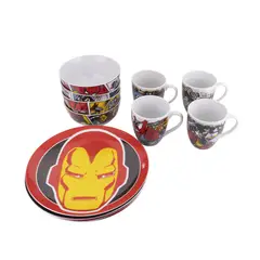 Fun Kids - Juego de vajilla de cerámica Avengers 12 piezas