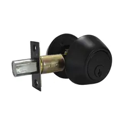 Fixser - Cerrojo Doble Acabado Negro