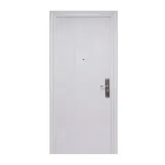 XE - Puerta Seguridad 3 Líneas Blanca Izquierda 95 x 215 cm