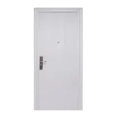 XE - Puerta Seguridad 3 Líneas Blanca Derecha 95 x 215 cm