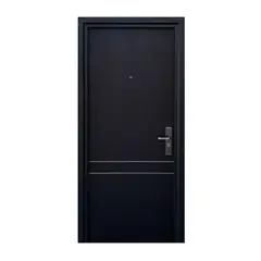 XE - Puerta Seguridad Cali Negra Izquierda 95 x 215 cm