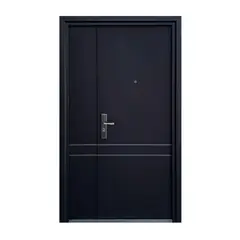 XE - Puerta Seguridad Cali Negra Derecha 120 x 215 cm